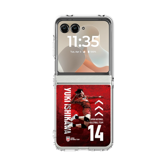 クリアケース［ バレーボール男子日本代表(2025)- 肖像 #14 ISHIKAWA ］