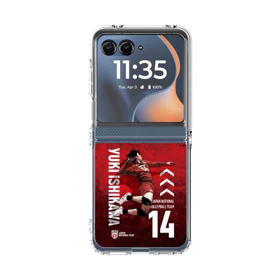クリアケース［ バレーボール男子日本代表(2025)- 肖像 #14 ISHIKAWA ］