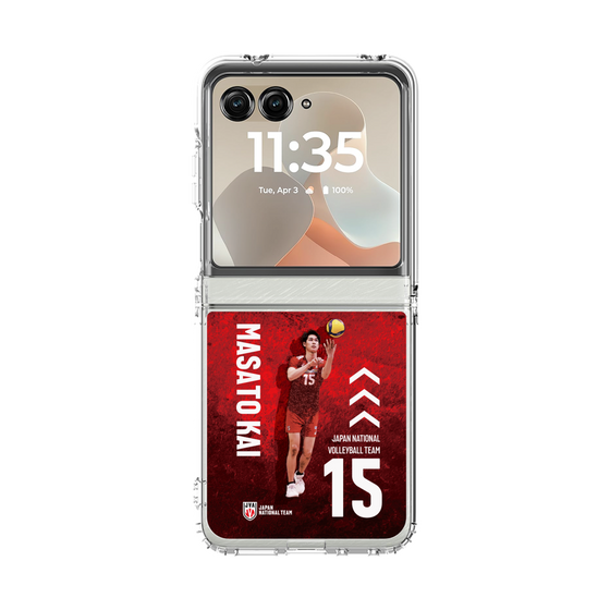 クリアケース［ バレーボール男子日本代表(2025)- 肖像 #15 KAI ］