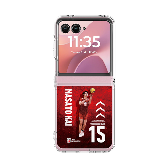 クリアケース［ バレーボール男子日本代表(2025)- 肖像 #15 KAI ］