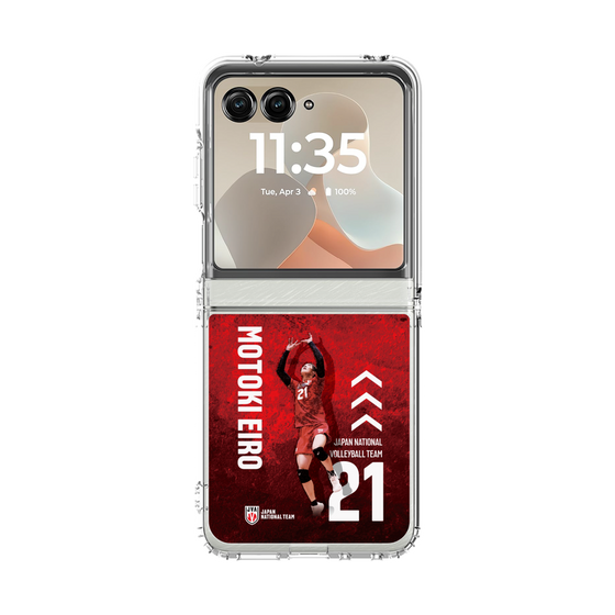クリアケース［ バレーボール男子日本代表(2025)- 肖像 #21 EIRO ］