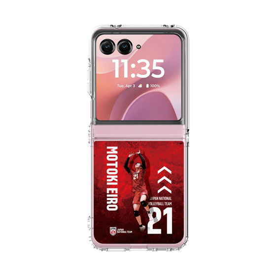 クリアケース［ バレーボール男子日本代表(2025)- 肖像 #21 EIRO ］