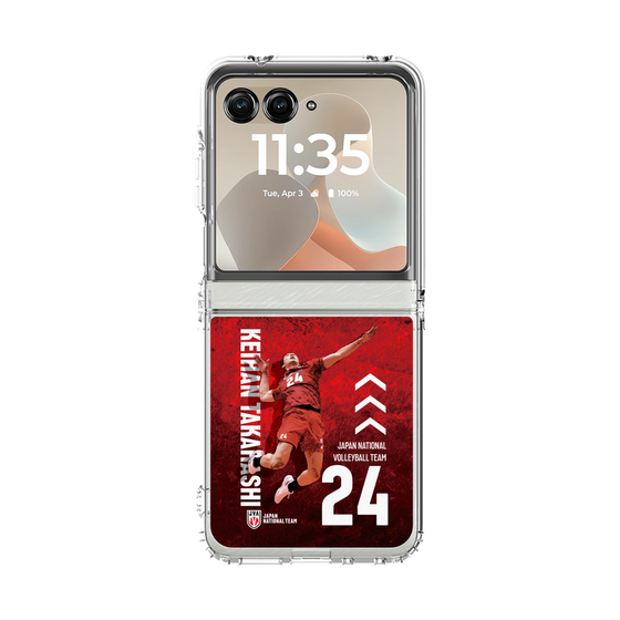 クリアケース［ バレーボール男子日本代表(2025)- 肖像 #24 KEIHAN ］