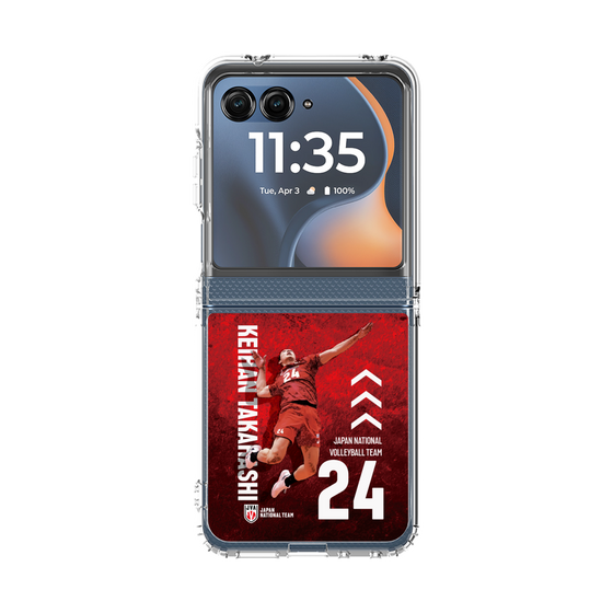 クリアケース［ バレーボール男子日本代表(2025)- 肖像 #24 KEIHAN ］