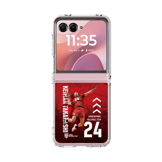 クリアケース［ バレーボール男子日本代表(2025)- 肖像 #24 KEIHAN ］