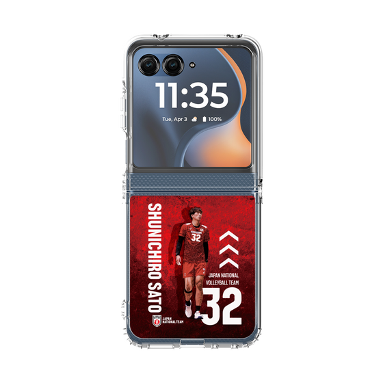 クリアケース［ バレーボール男子日本代表(2025)- 肖像 #32 SATO ］