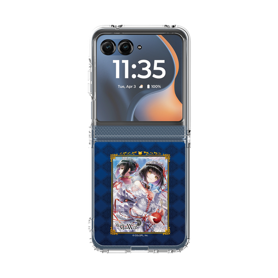 クリアケース［ クイズRPG 魔法使いと黒猫のウィズ - スノウ ］