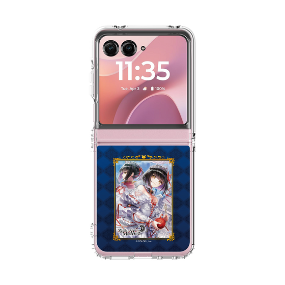 クリアケース［ クイズRPG 魔法使いと黒猫のウィズ - スノウ ］