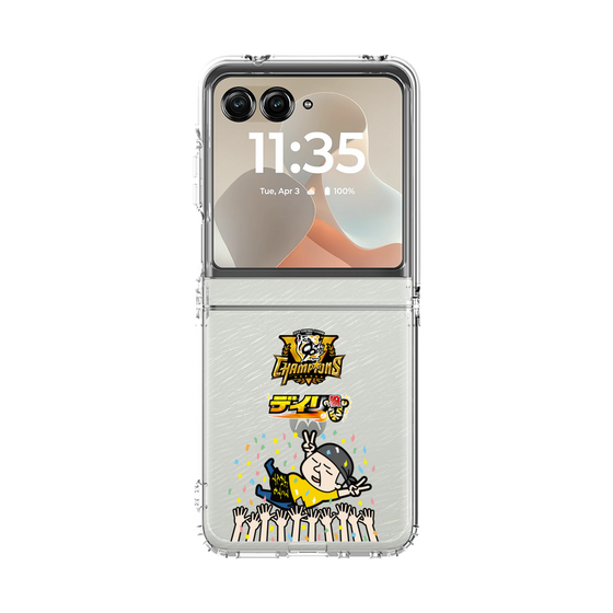 クリアケース［ 阪神タイガース -デイリースポーツ - ブレないおっさん ］