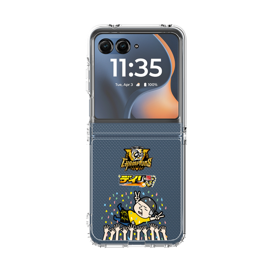 クリアケース［ 阪神タイガース -デイリースポーツ - ブレないおっさん ］