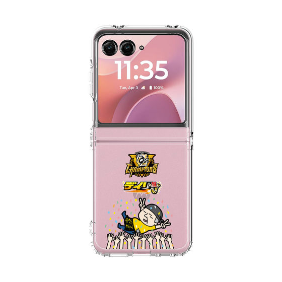 クリアケース［ 阪神タイガース -デイリースポーツ - ブレないおっさん ］