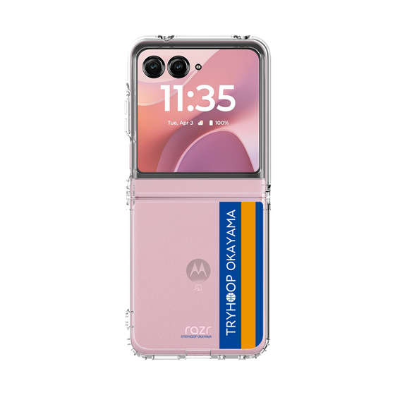 クリアケース［ トライフープ岡山 - ロゴ ］