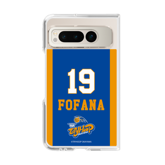 クリアケース［ トライフープ岡山 - #19 FOFANA ］