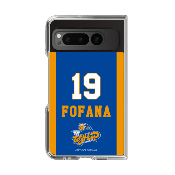 クリアケース［ トライフープ岡山 - #19 FOFANA ］