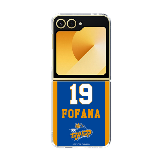クリアケース［ トライフープ岡山 - #19 FOFANA ］