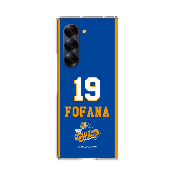 クリアケース［ トライフープ岡山 - #19 FOFANA ］
