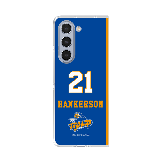 クリアケース［ トライフープ岡山 - #21 HANKERSON ］