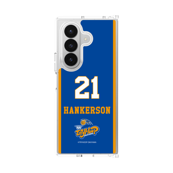 クリアケース［ トライフープ岡山 - #21 HANKERSON ］