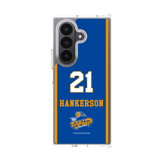 クリアケース［ トライフープ岡山 - #21 HANKERSON ］