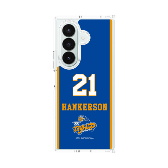 クリアケース［ トライフープ岡山 - #21 HANKERSON ］