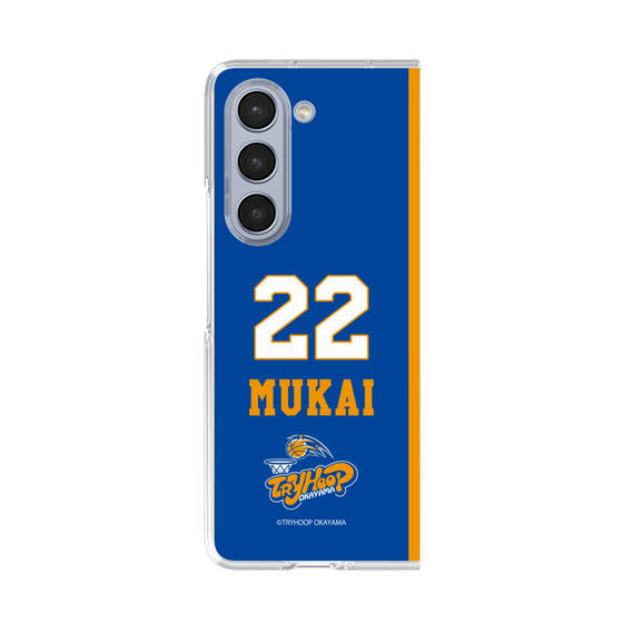 クリアケース［ トライフープ岡山 - #22 MUKAI ］