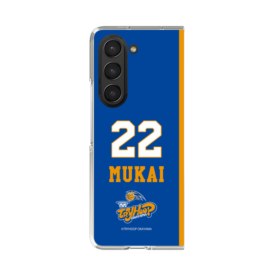 クリアケース［ トライフープ岡山 - #22 MUKAI ］