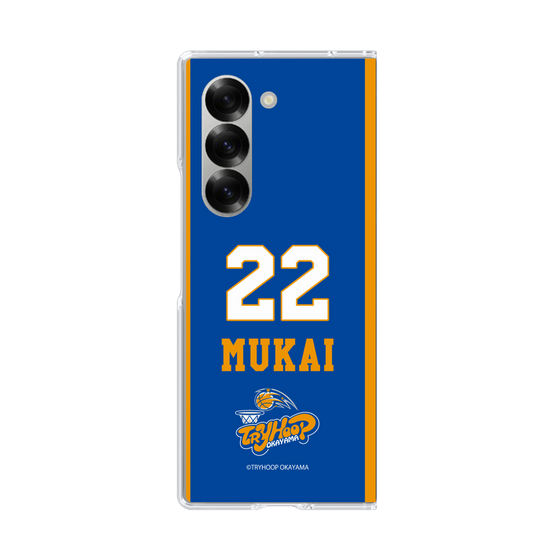 クリアケース［ トライフープ岡山 - #22 MUKAI ］