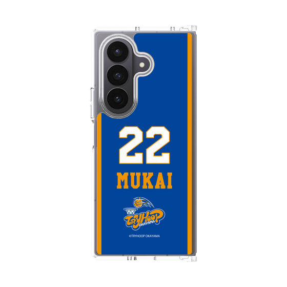 クリアケース［ トライフープ岡山 - #22 MUKAI ］