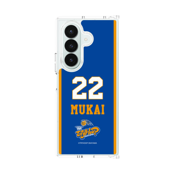 クリアケース［ トライフープ岡山 - #22 MUKAI ］
