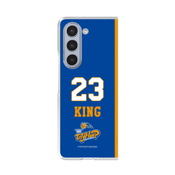 クリアケース［ トライフープ岡山 - #23 KING ］