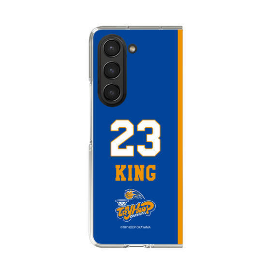 クリアケース［ トライフープ岡山 - #23 KING ］