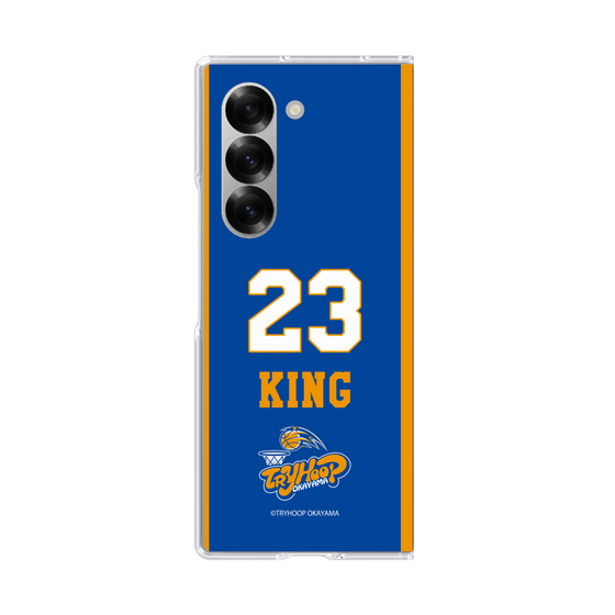 クリアケース［ トライフープ岡山 - #23 KING ］