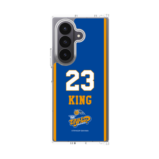 クリアケース［ トライフープ岡山 - #23 KING ］