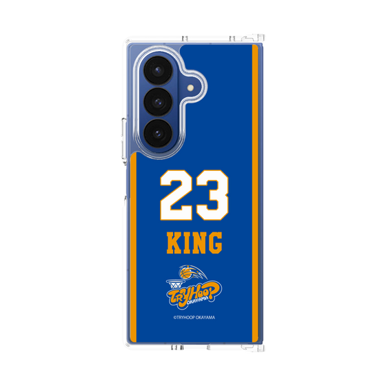 クリアケース［ トライフープ岡山 - #23 KING ］