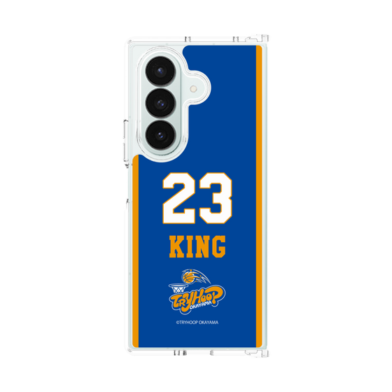 クリアケース［ トライフープ岡山 - #23 KING ］