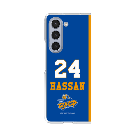 クリアケース［ トライフープ岡山 - #24 HASSAN ］