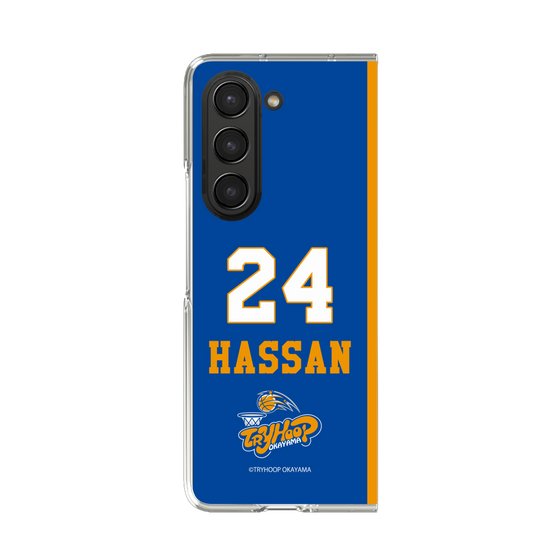 クリアケース［ トライフープ岡山 - #24 HASSAN ］