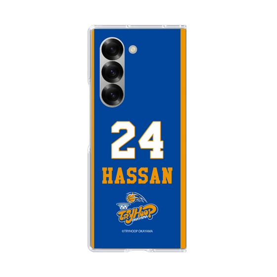 クリアケース［ トライフープ岡山 - #24 HASSAN ］