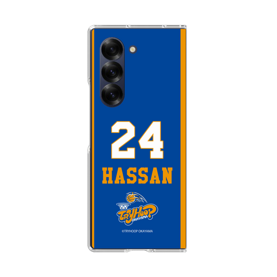 クリアケース［ トライフープ岡山 - #24 HASSAN ］