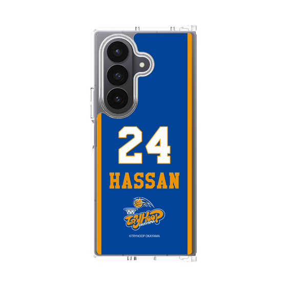 クリアケース［ トライフープ岡山 - #24 HASSAN ］