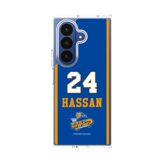 クリアケース［ トライフープ岡山 - #24 HASSAN ］