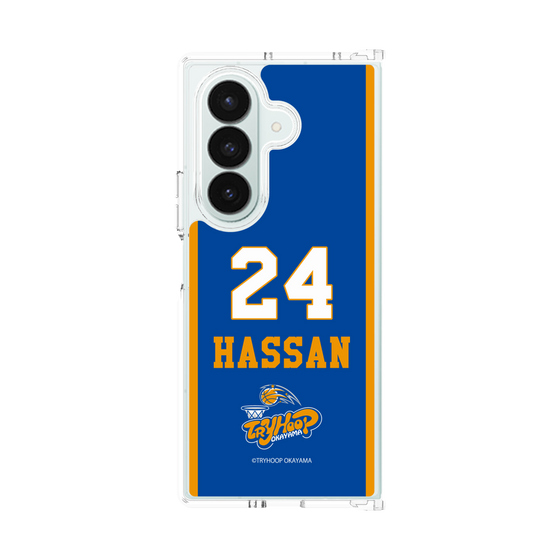 クリアケース［ トライフープ岡山 - #24 HASSAN ］