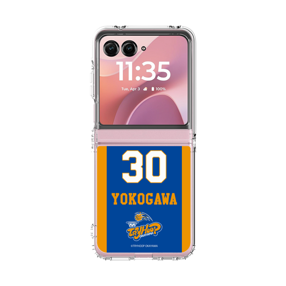 クリアケース［ トライフープ岡山 - #30 YOKOGAWA ］