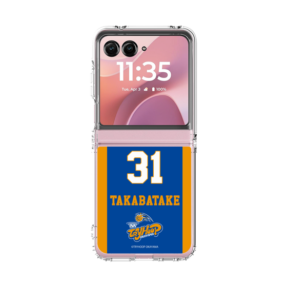 クリアケース［ トライフープ岡山 - #31 TAKABATAKE ］