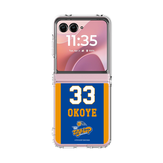 クリアケース［ トライフープ岡山 - #33 OKOYE ］