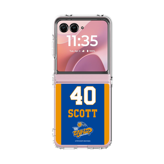 クリアケース［ トライフープ岡山 - #40 SCOTT ］