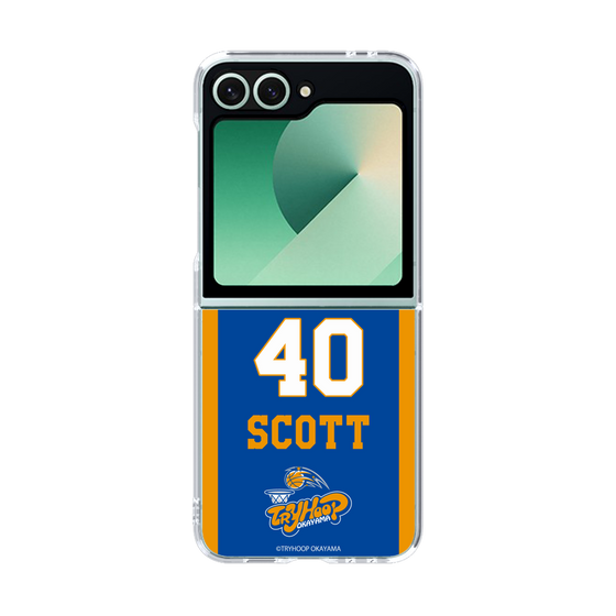 クリアケース［ トライフープ岡山 - #40 SCOTT ］