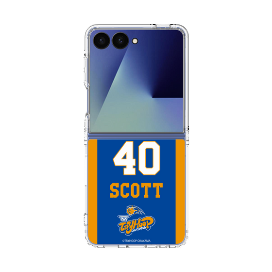 クリアケース［ トライフープ岡山 - #40 SCOTT ］