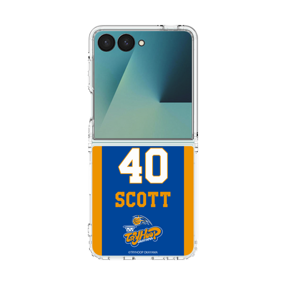 クリアケース［ トライフープ岡山 - #40 SCOTT ］