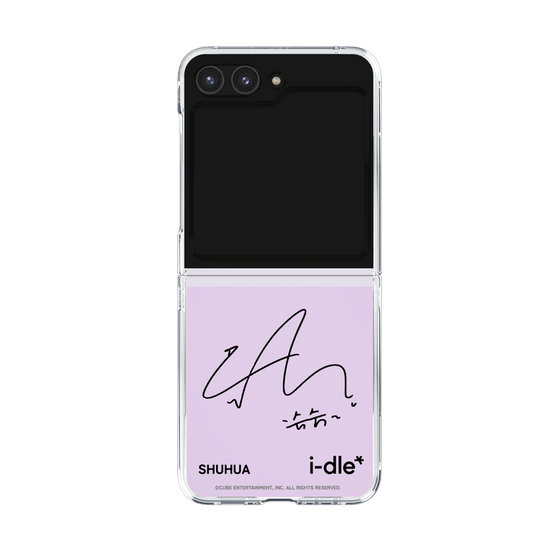 クリアケース［ 2025 i-dle first japan tour - 手書きサイン - SHUHUA ］